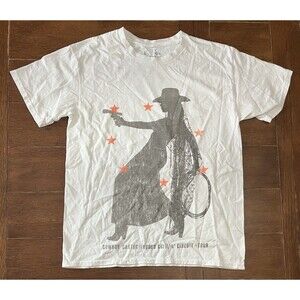 Authentic Beyonce Cowboy Carter Merch Most Wanted Exclusive T-Shirt Size L NWOT